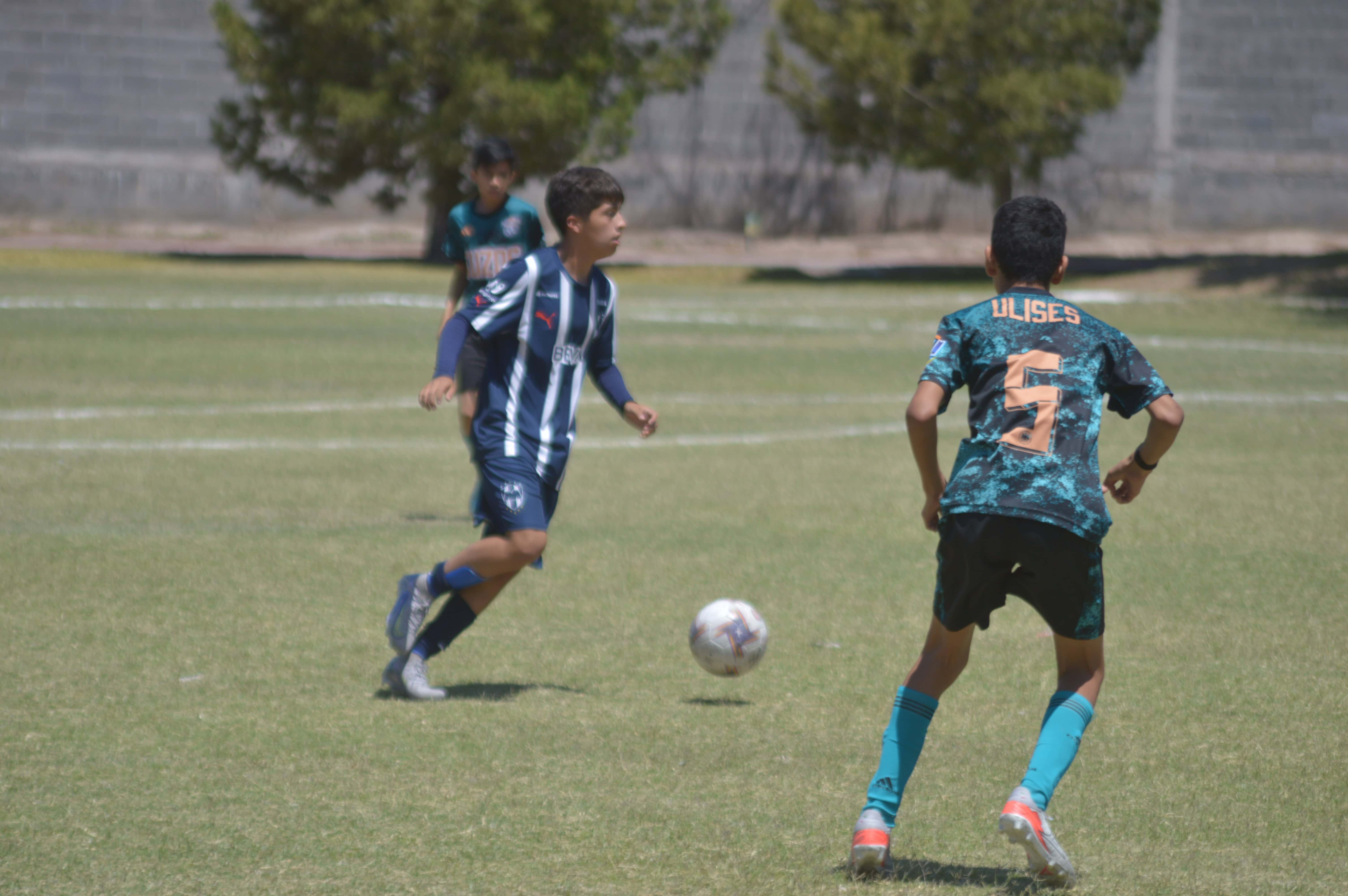 Rayados venció a la Academia Santos Monclova por goleada de 5-0.