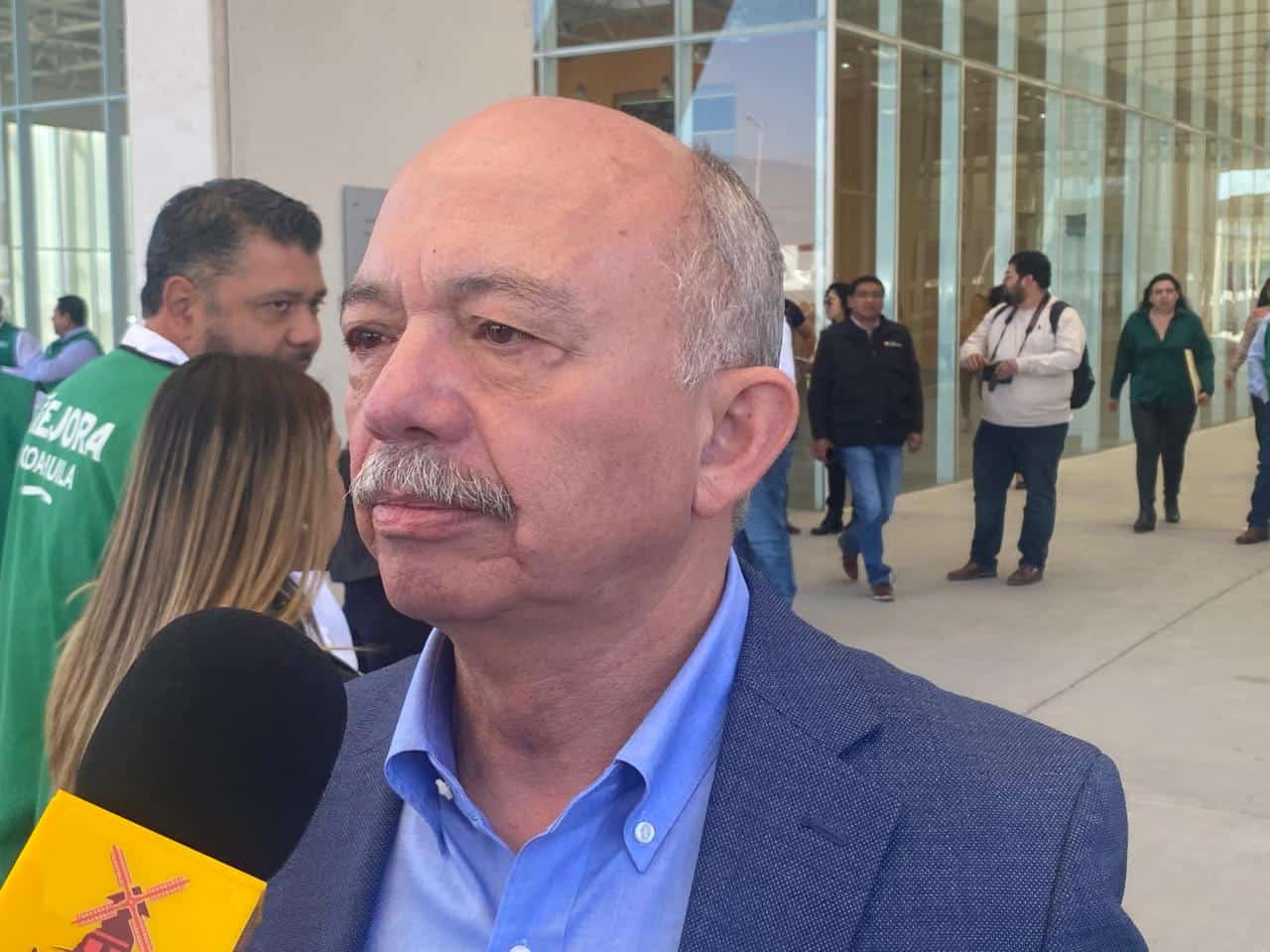 El Secretario de Gobierno de Coahuila, Óscar Pimentel González.
