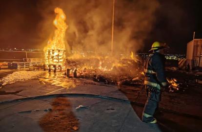 Incendian Aurrerá en Ramos Arizpe