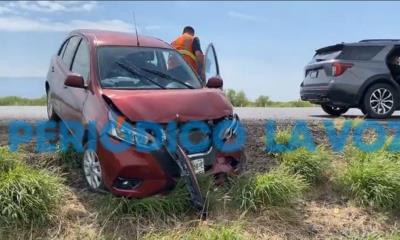 Deja volcadura grave a abuelita
