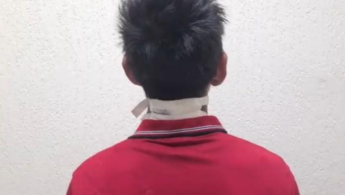 Por 50 pesos, joven es atacado con machete en el cuello en Piedras Negras