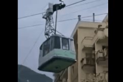 Se desploma teleférico en Italia: Pierden la vida 4 personas