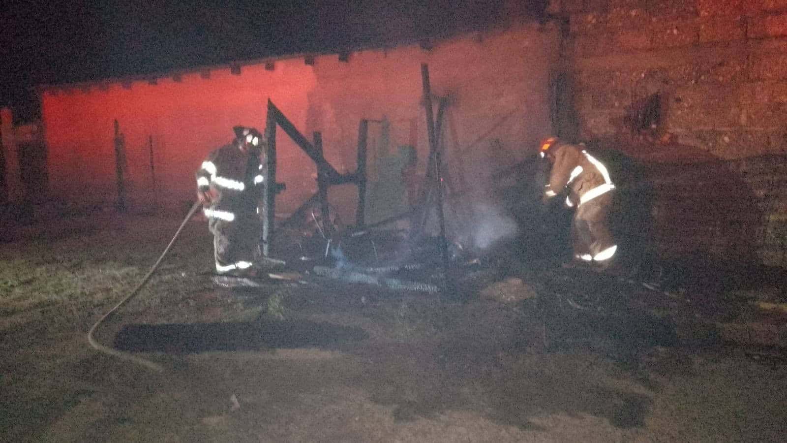 Confirman incendio intencional en colonia Santos Degollado