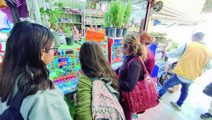 Operan "mini casinos" en Zona Centro