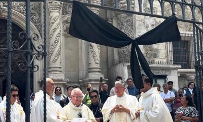 Emotiva despedida al Papa Francisco 