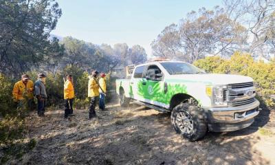 Afianzan investigación del incendio en "Huachichil"