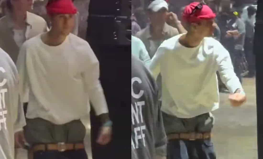 Justin Bieber preocupa a sus fans tras comportamiento errático en Coachella
