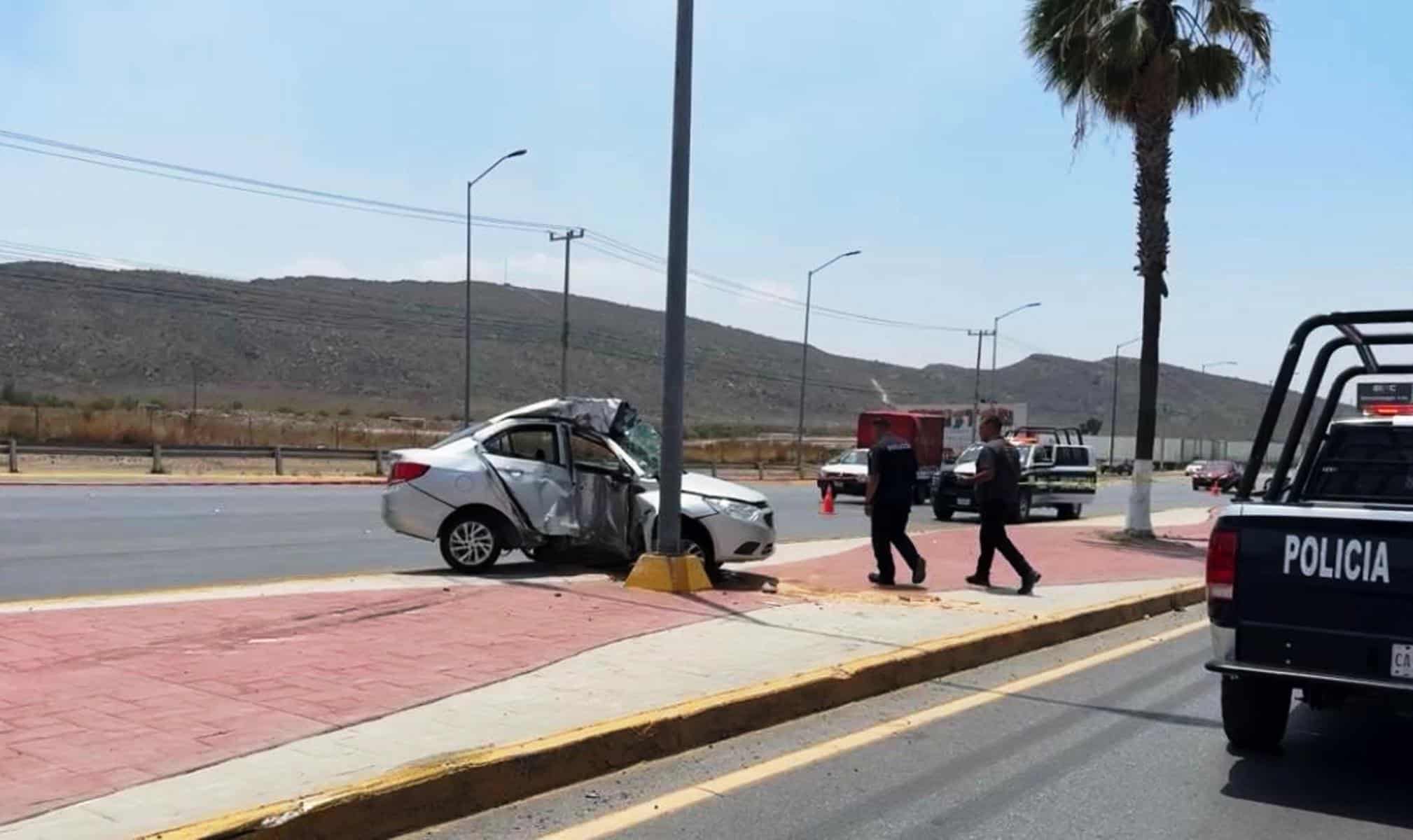 Pierde la vida jovencita en choque en RA