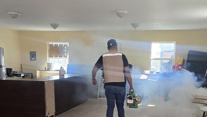 Preparan escuelas en Acuña-Jiménez para el regreso a clases con acciones preventivas