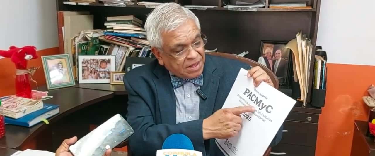 Ramiro Flores Morales coordinador de cultura en la región carbonífera.