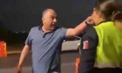 Funcionario del Poder Judicial protagoniza escándalo en operativo antialcohol en Saltillo