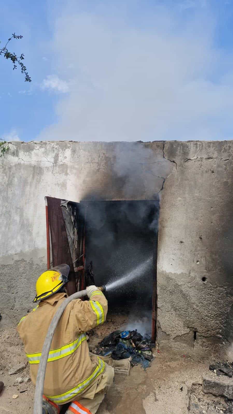 Arde casa en la TyL