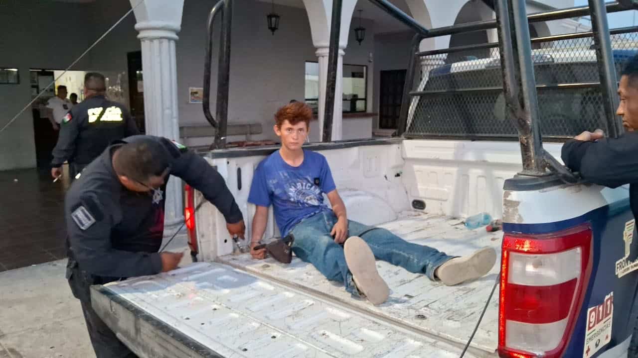 Intentó joven ahorcar a otro