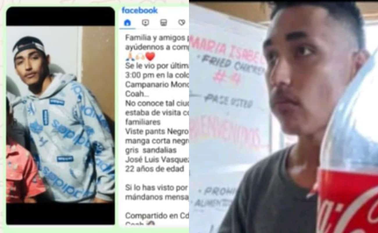 Joven de Acuña desaparece en Monclova; su madre viaja para buscarlo