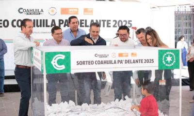 Premian a Allende, Nava y Zaragoza en sorteo estatal