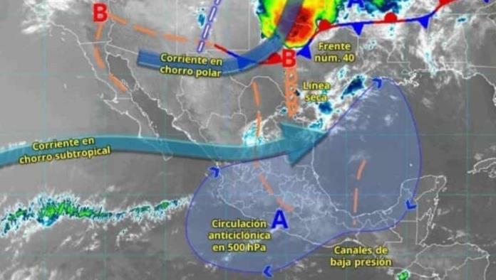 Se esperan fuertes vientos, posible formación de torbellinos y altas temperaturas