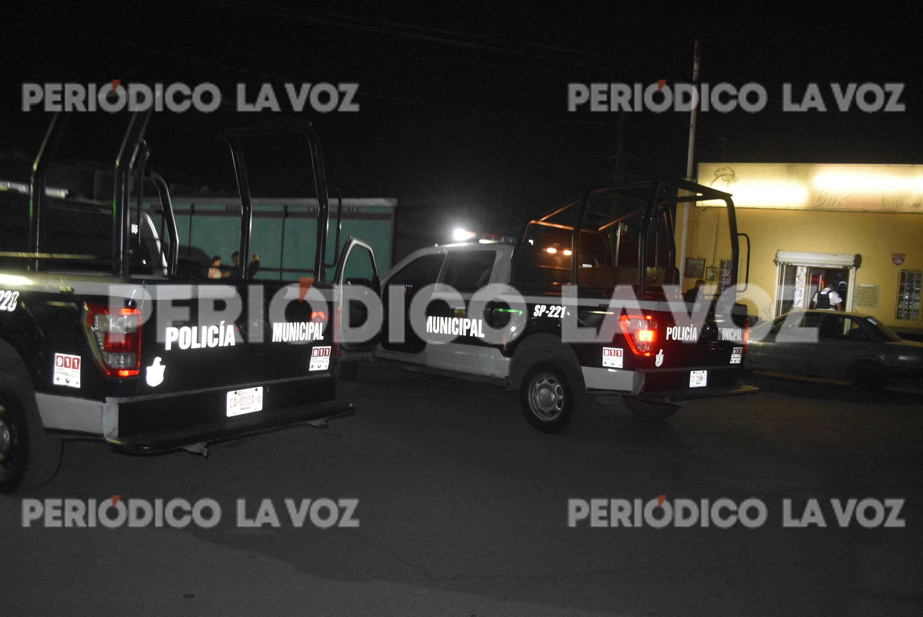 La movilización de las fuerzas de seguridad se registró la noche de ayer tras el reporte del “levantón” en la colonia Las Flores.