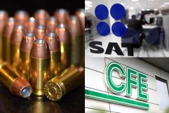 Agentes de la CFE, SAT y PEMEX podrán portar armas