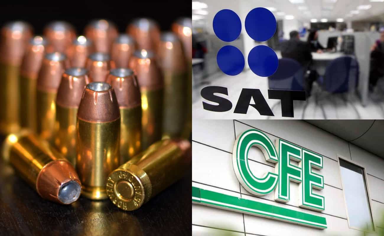 Agentes de la CFE, SAT y PEMEX podrán portar armas