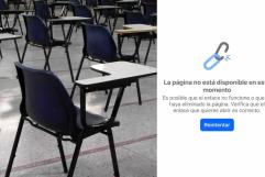 Fallas en la red retrasan consulta de escuelas asignadas en Coahuila
