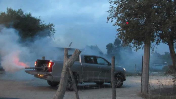 Refuerzan combate al dengue con fumigación en Zaragoza