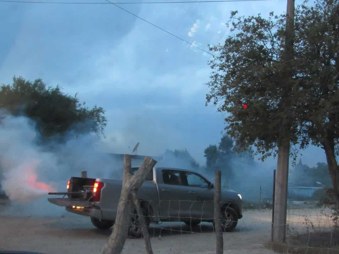 Refuerzan combate al dengue con fumigación en Zaragoza