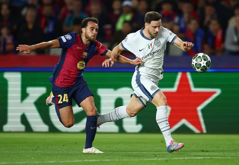PARTIDAZO: Inter y Barcelona empatan en semifinales de Champions