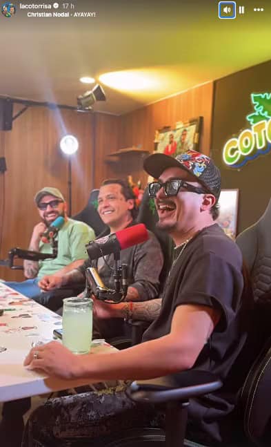 Nodal se ríe del drama: "Tengo Grammys, Billboards ¡y un capítulo en La rosa de Guadalupe!