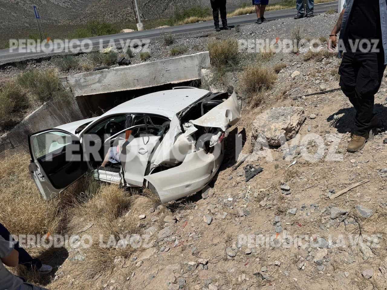 Tras accidente en la 30, llega muerta al hospital