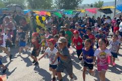 Celebran a niños con rally deportivo