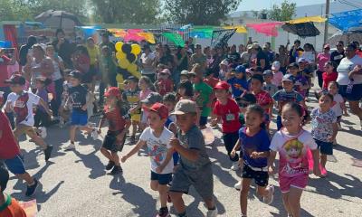 Celebran a niños con rally deportivo