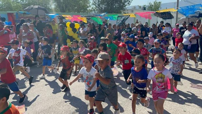 Celebran a niños con rally deportivo