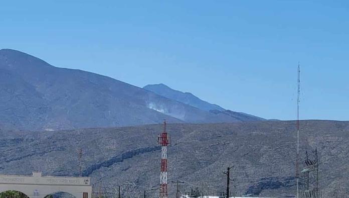 Surge incendio en "La Madera"