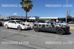 Choque por alcance paraliza el blvd. Pape