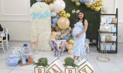 Dichosa espera de su bebé