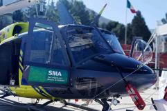 Investigan aterrizaje forzoso de helicóptero