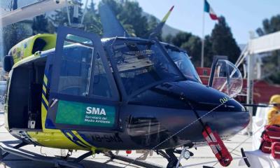 Investigan aterrizaje forzoso de helicóptero