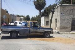 Choque Entre Camionetas en Allende Deja Dos Lesionados y Daños al Cableado Telefónico
