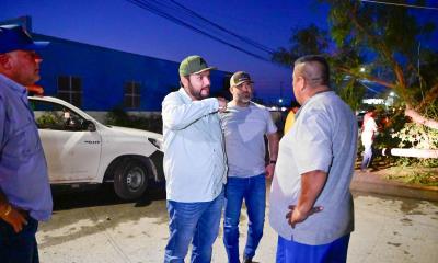 Encabeza Carlos Villarreal operativo de atención ciudadana por lluvias