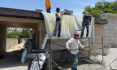 El sol en la espalda  y manos rasposas