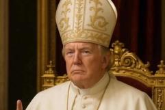 Trump comparte imagen de AI vestido como el Papa