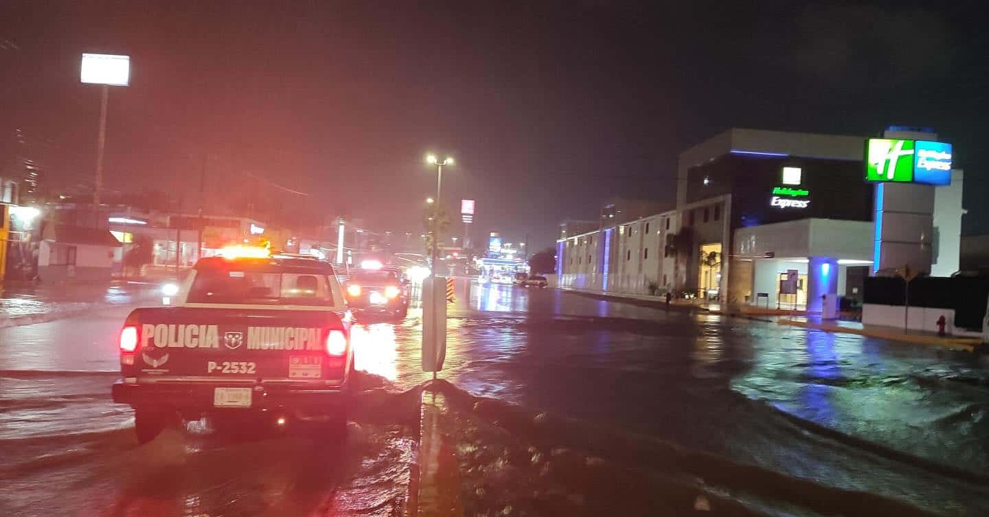 Tormenta eléctrica inundó MÁS DE LA MITAD de Piedras Negras