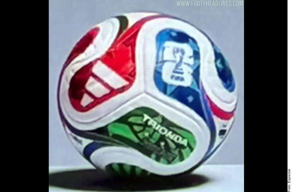 Filtran posible balón del Mundial 2026 