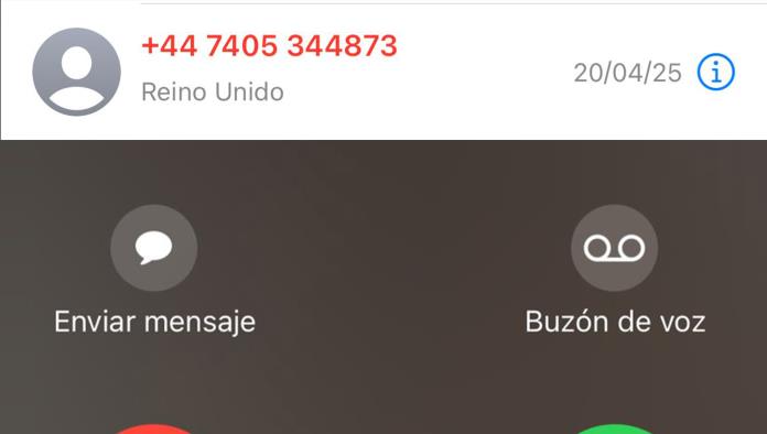 Alertan en Ciudad Acuña por llamadas de extorsión desde supuestos números del Reino Unido