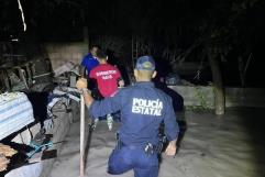 Responden autoridades estatales a emergencia tras tormenta en Nava