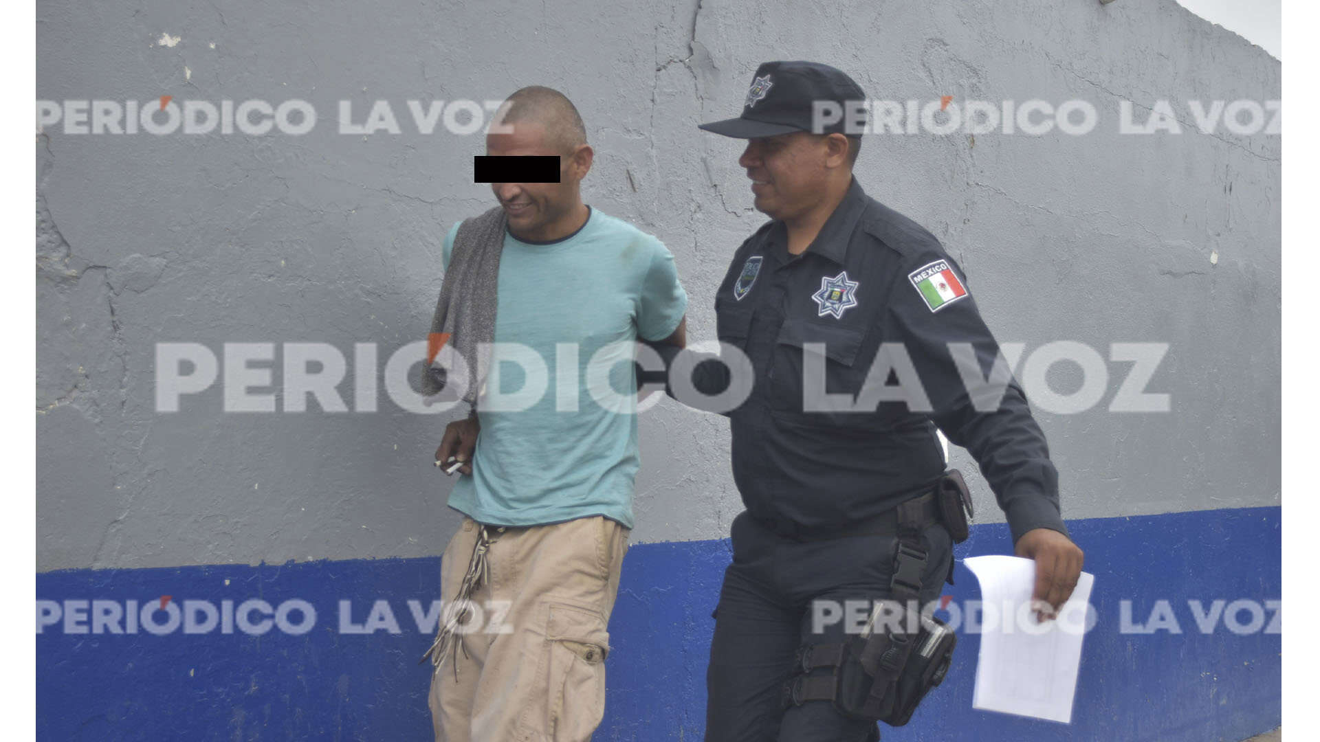 Se drogaba El Pelón en obra en construcción