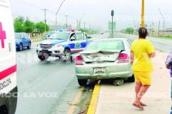 Lo embiste el de la paquetería