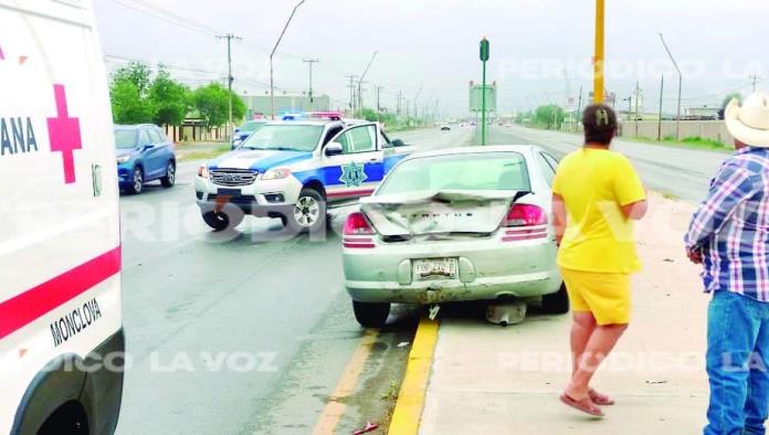 Lo embiste el de la paquetería