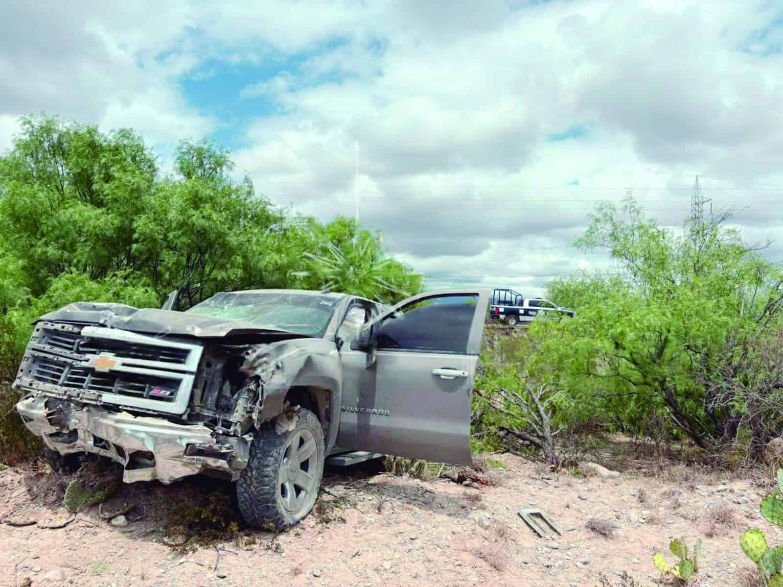 Fuerte volcadura en “El tanquito”