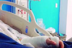 Operan a Yoselin tras accidente en el mall